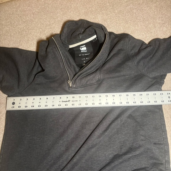 G-Star RAW Half Zip Pullover Sweatshirt – Men’s XL - Picture 6 of 16